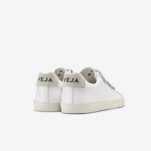 Veja White and Cream Women's Sneakers - Picture 2 of 11